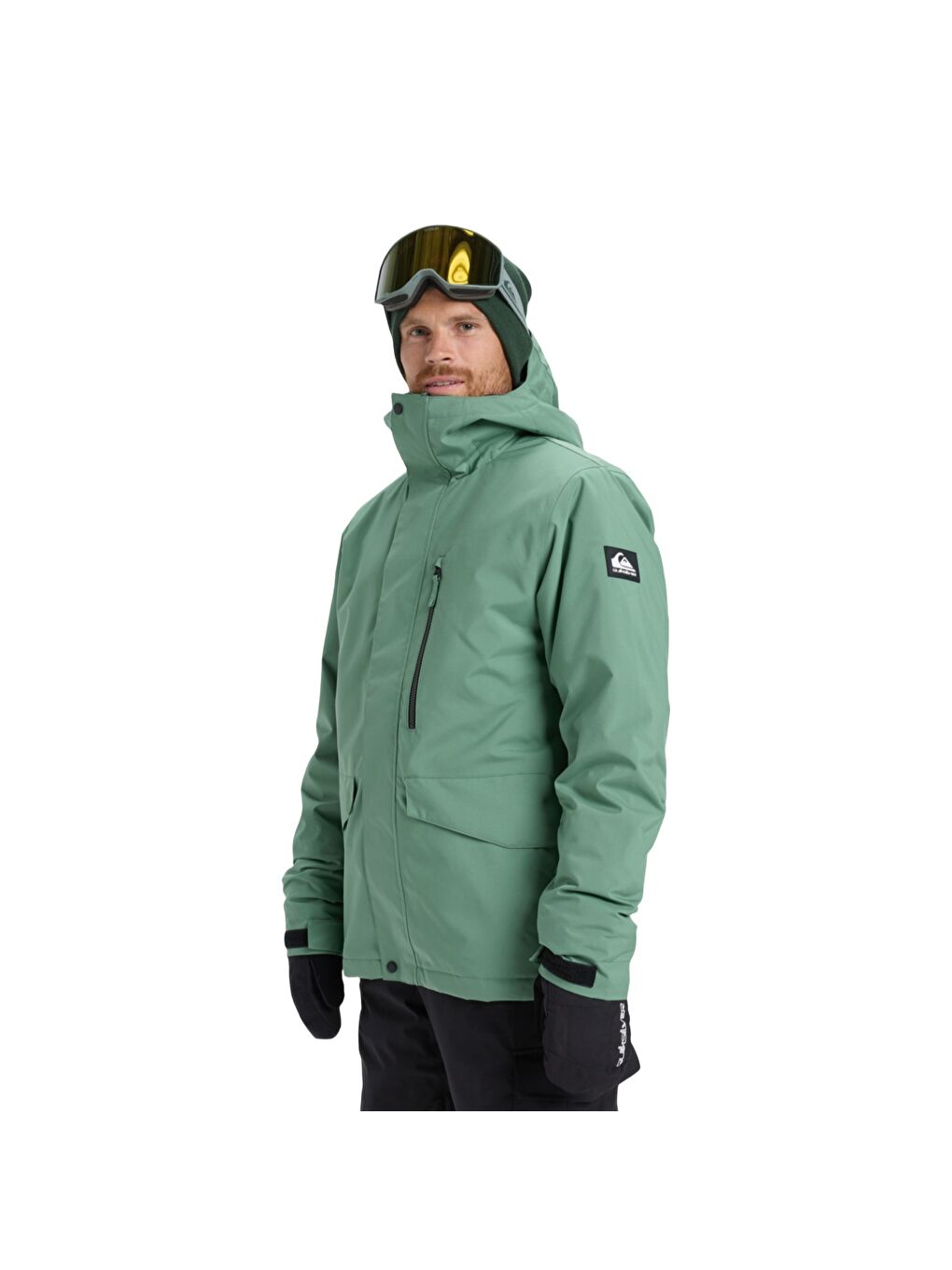 Mission Solid Jk Erkek Yeşil Snowboard Kayak Montu-1