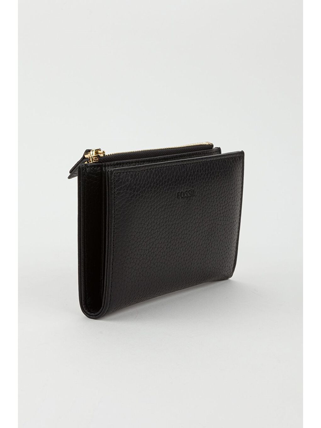 Siyah Kutulu Hakiki Deri Mürdüm Orta Boy Kadın El Portföyü Kartlık Cüzdan