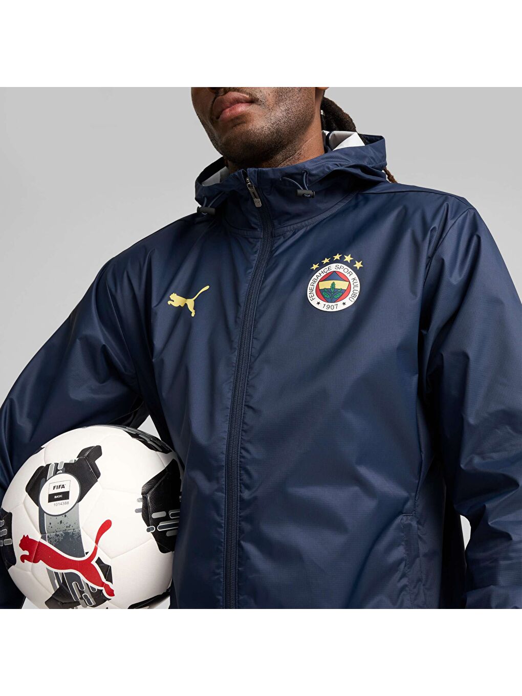 Lacivert Fenerbahçe S.K. Erkek Mevsimlik Ceket-1