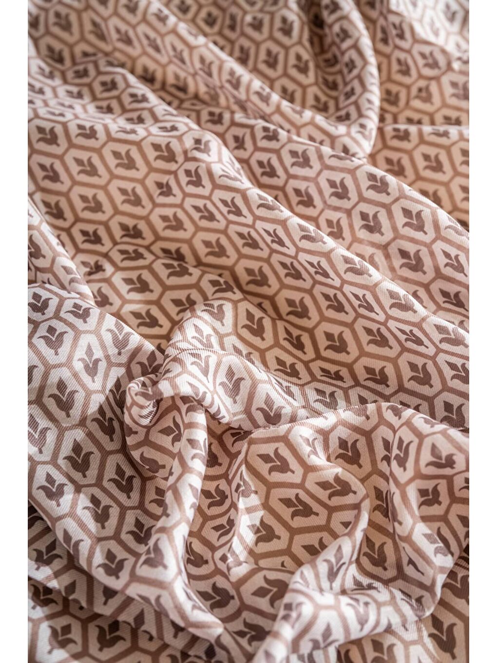 Karışık Kadın Soft Eşarp Paketi (Kahve Krem-Kahve-Sütlü Kahve)-7