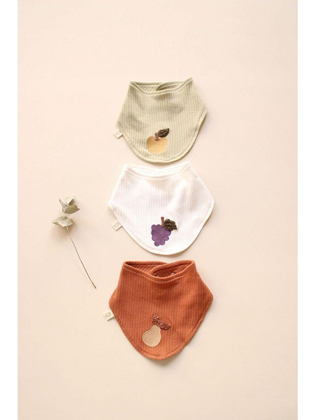 3Lü Nakışlı Fular Önlük Model 3