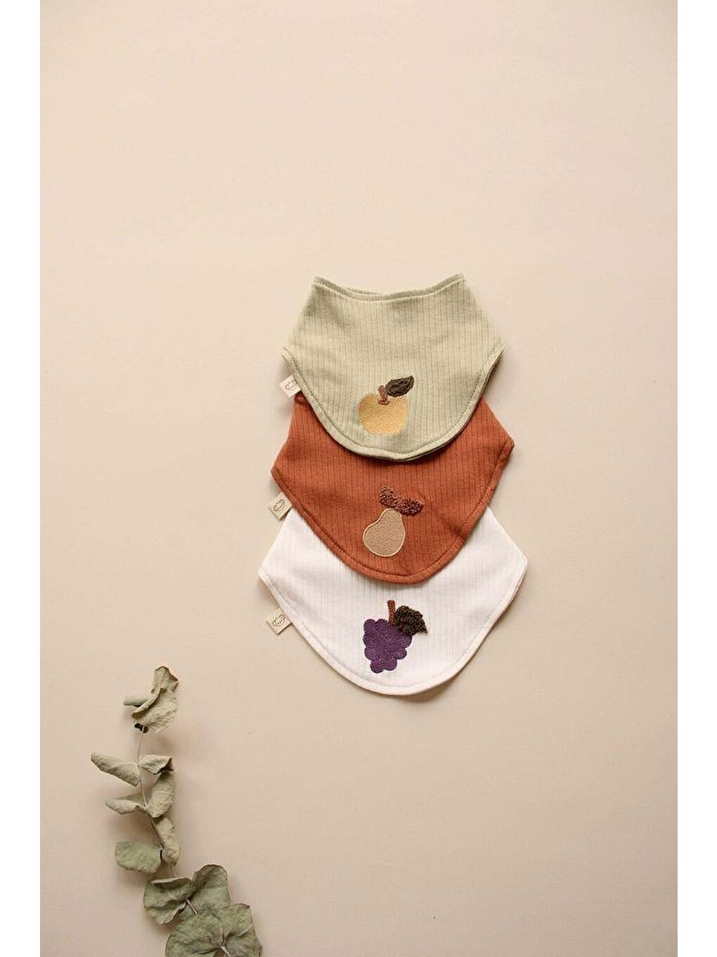 3Lü Nakışlı Fular Önlük Model 3-2