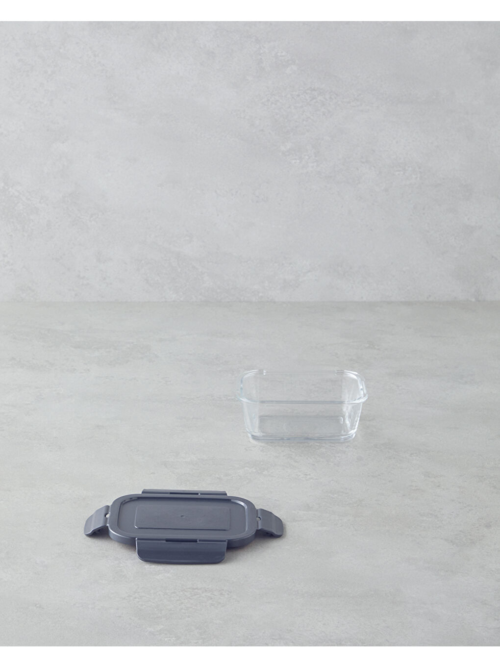 Fresh Ware Cam Saklama Kabı 720 ml Gri-1