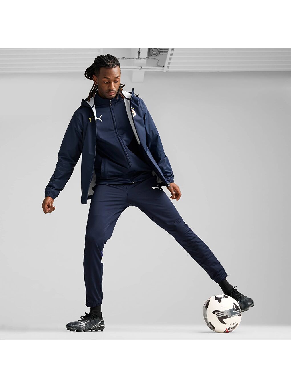 Lacivert Fenerbahçe S.K. Erkek Mevsimlik Ceket-3