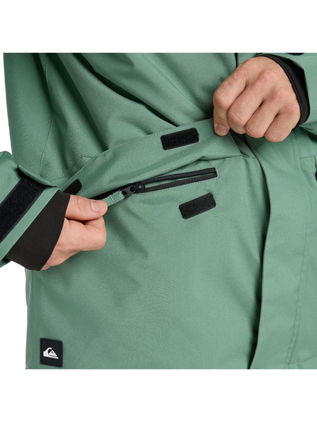 Mission Solid Jk Erkek Yeşil Snowboard Kayak Montu-6