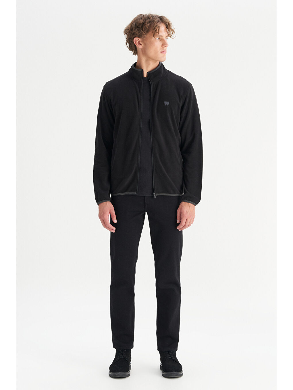 Siyah Regular Fit Normal Kesim Polar-1