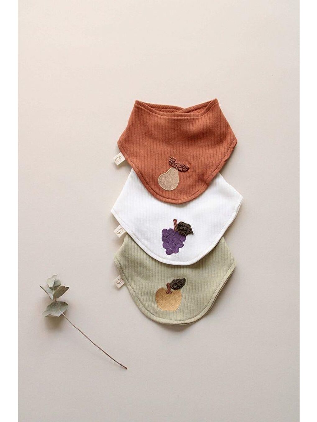 3Lü Nakışlı Fular Önlük Model 3-5