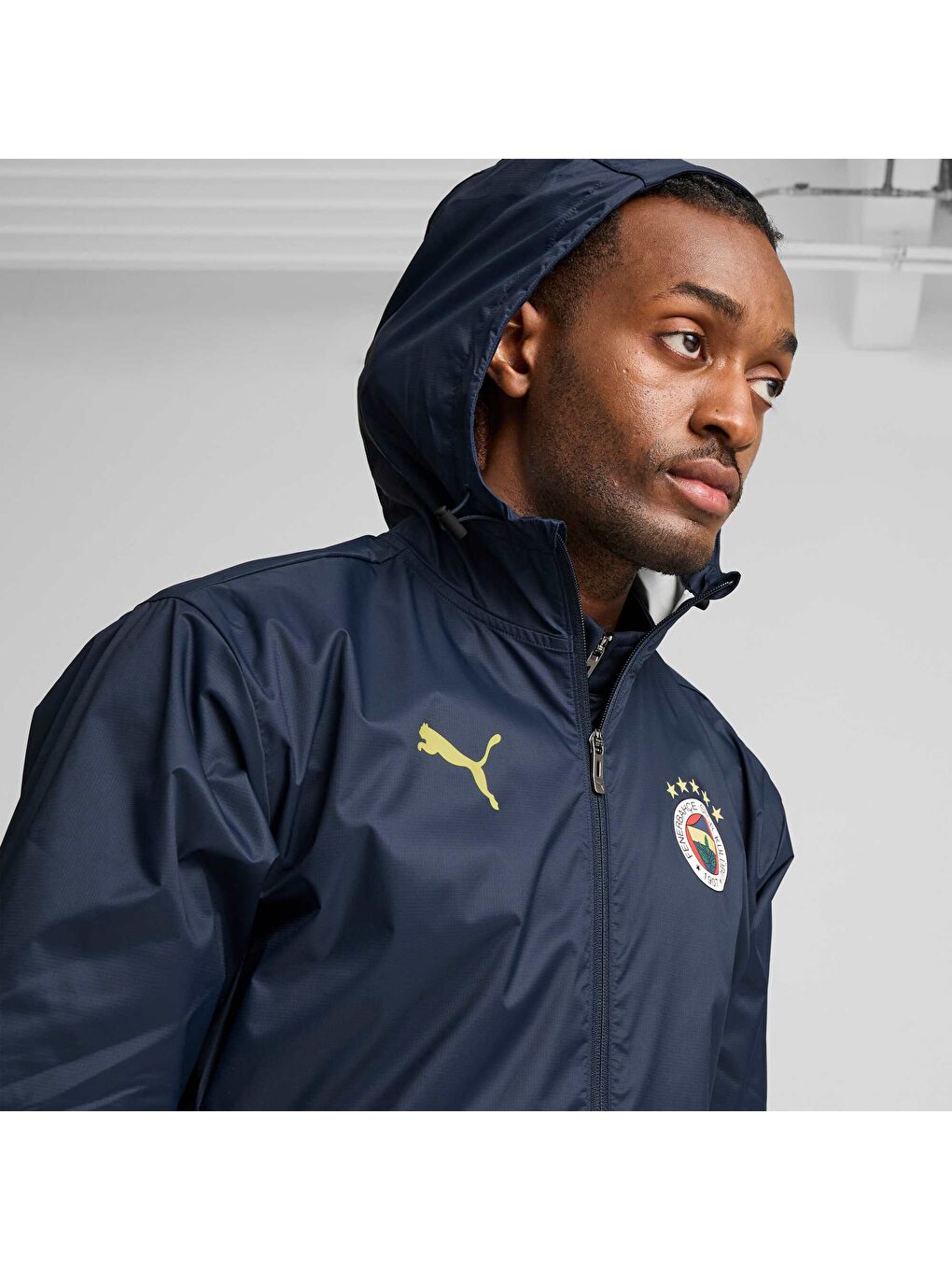 Lacivert Fenerbahçe S.K. Erkek Mevsimlik Ceket-4