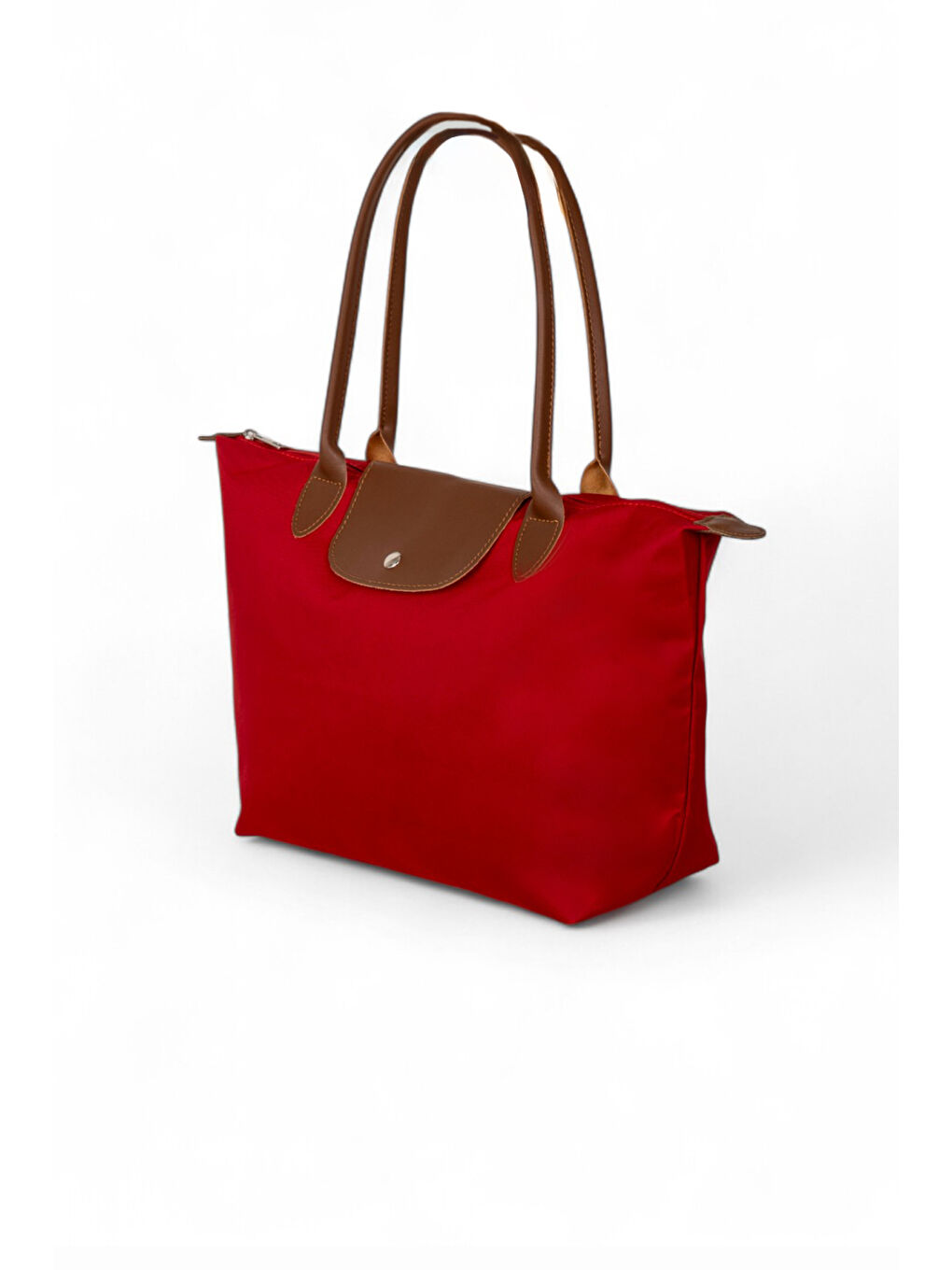 Kadın Kırmızı Orta Boy Askılı El ve Omuz Çantası-1