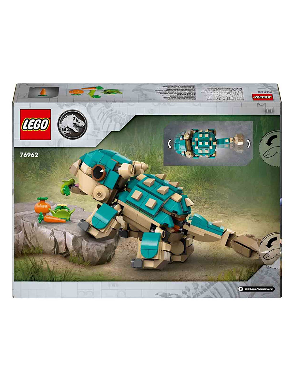 Jurassic World Yavru Bumpy Ankylosaurus 76962-5