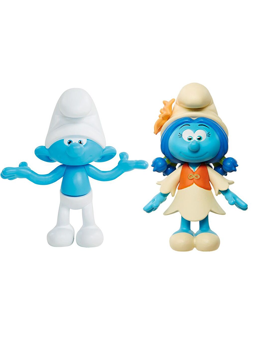 Jakks Pacific Renksiz Şirinler Kayıp Köy Sakar Şirin & Smurflily Figür Seti