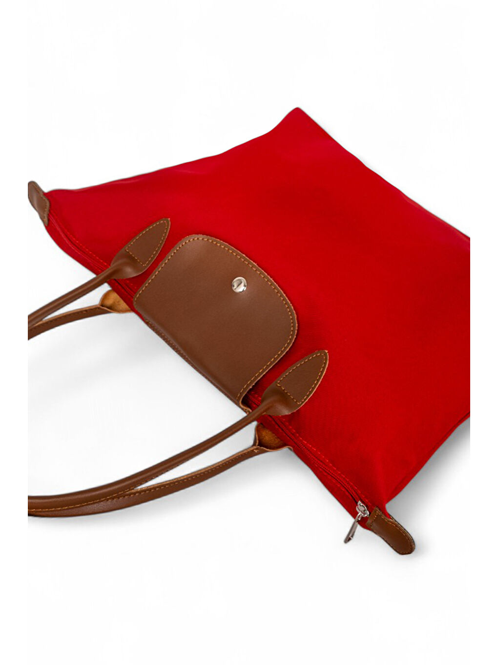 Kadın Kırmızı Orta Boy Askılı El ve Omuz Çantası-3