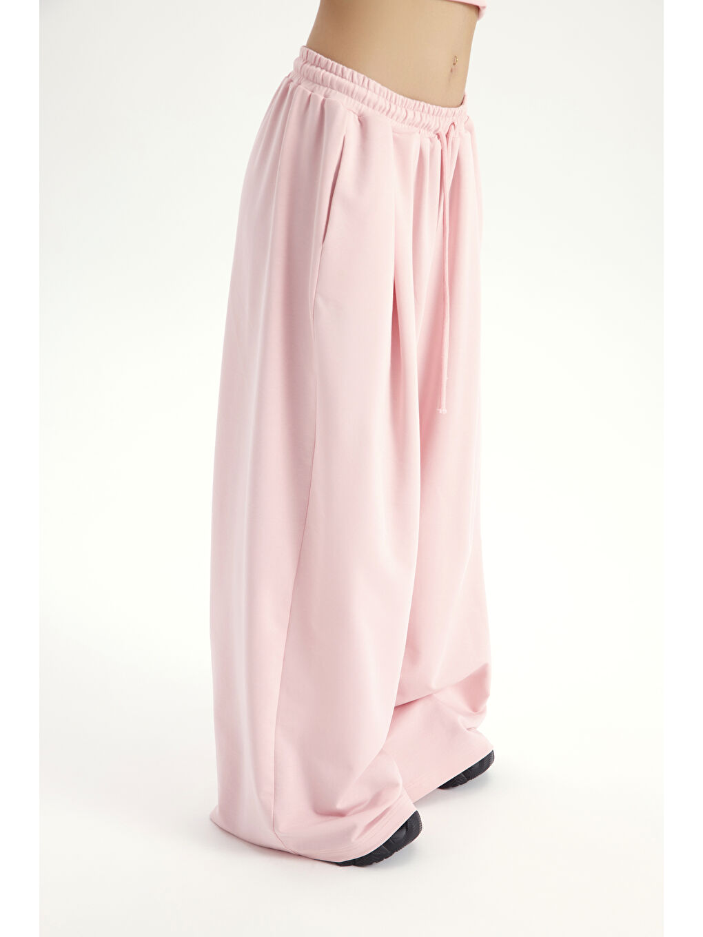 Bruges Oversize Pembe T-Shirt Eşofman Takım-7