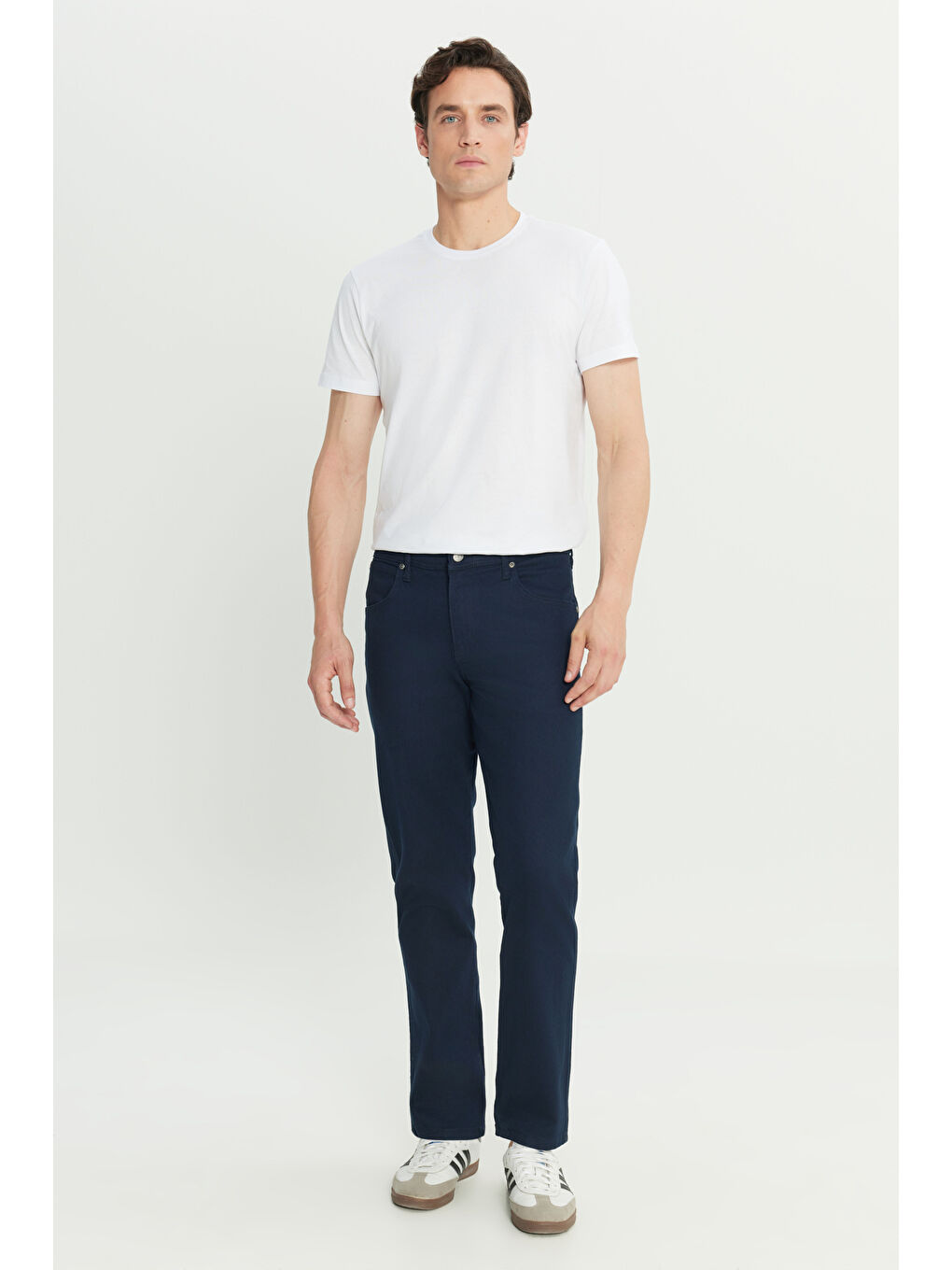 Lacivert Arizona Straight Fit Normal Bel 5 Cep Esnek Pantolon