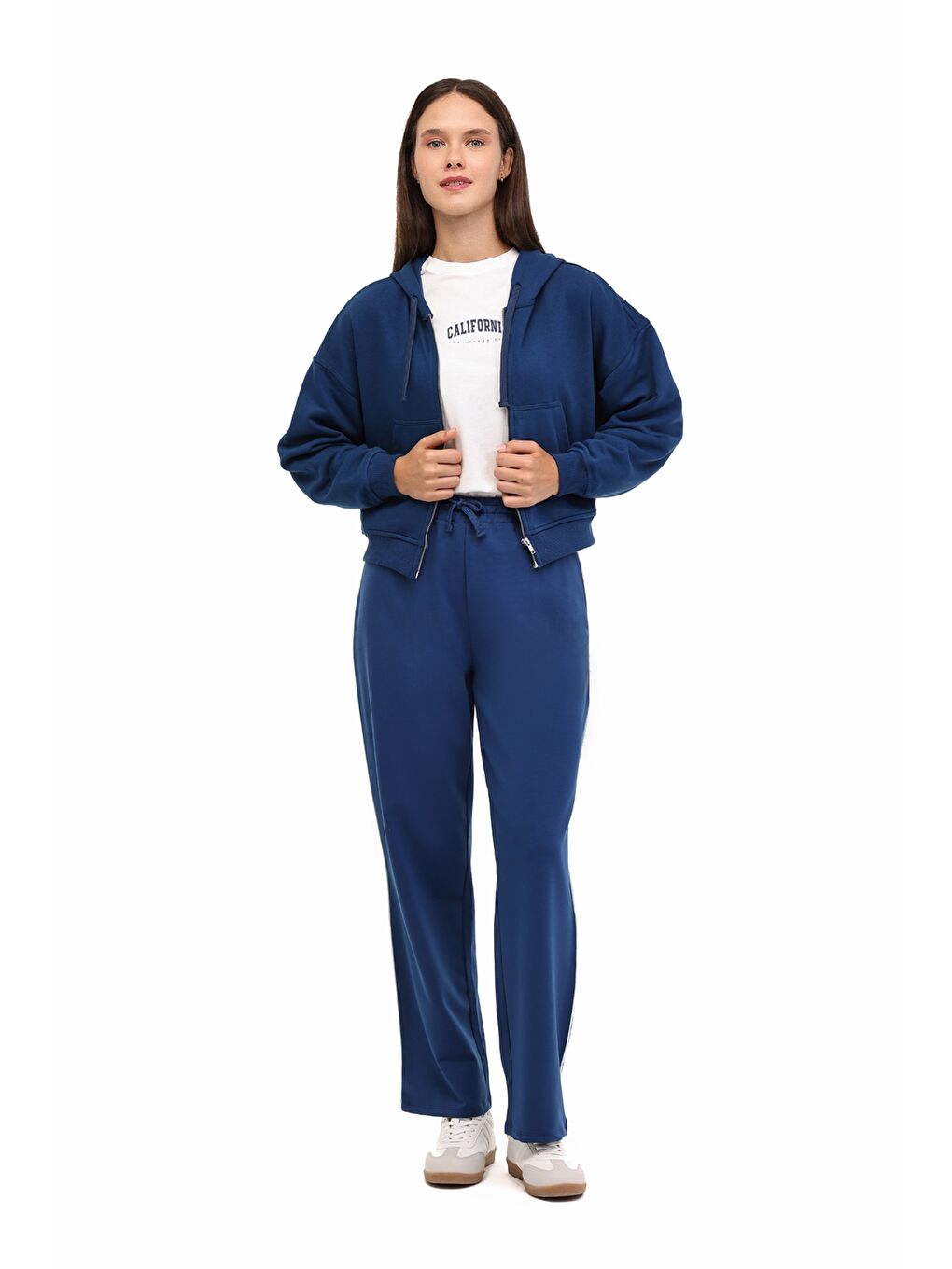 WL 17ARIA BTS-K18 5PR Lacivert Kadın Eşofman Üstü-2