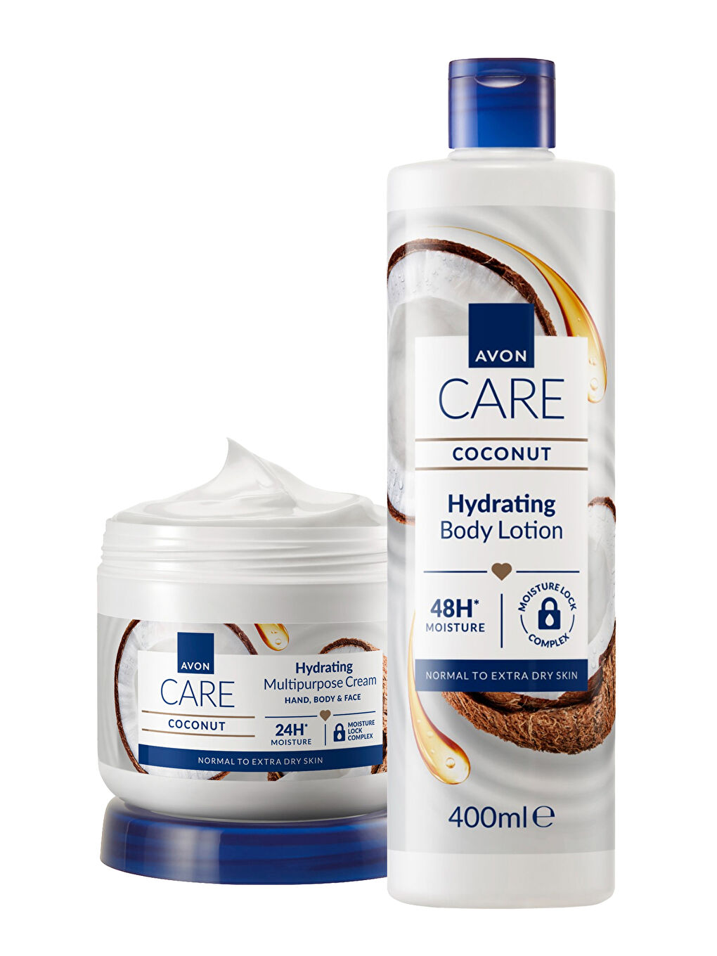 Hindistan Cevizi Yağı İçeren Yüz, El ve Vücut İçin Çok Amaçlı Krem ve Vücut Losyonu Paketi