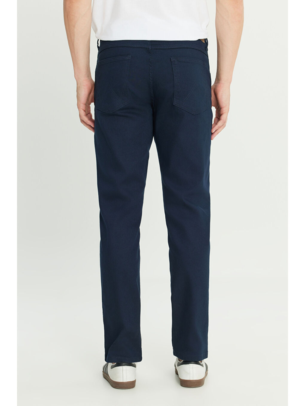 Lacivert Arizona Straight Fit Normal Bel 5 Cep Esnek Pantolon-3