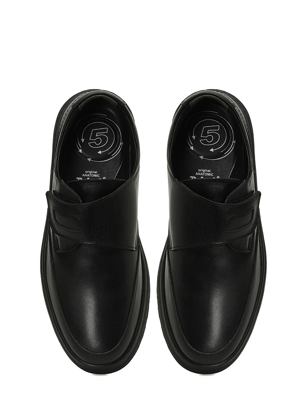 109024.M 5PR Siyah Erkek Rahat Ayakkabı-4