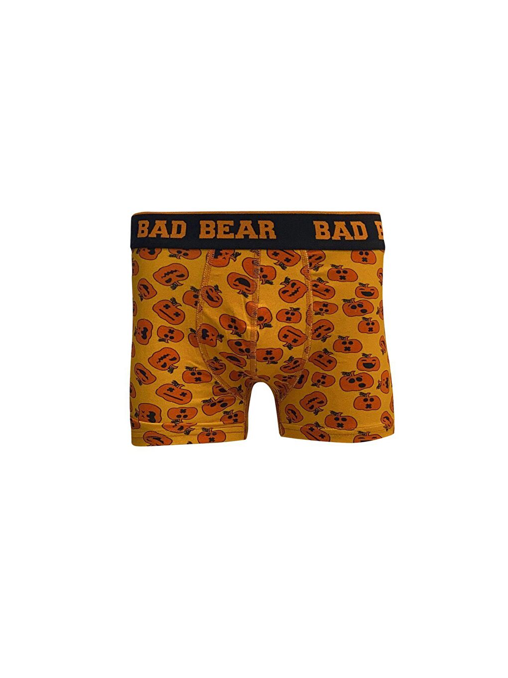 Bad Bear Sarı Pumpkin Hardal Balkabağı Desenli Erkek Boxer