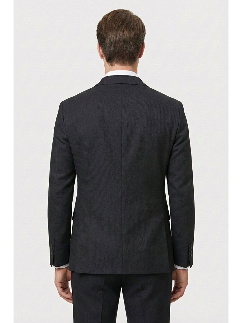 Yeleklİ Takim Elbİse Siyah-3