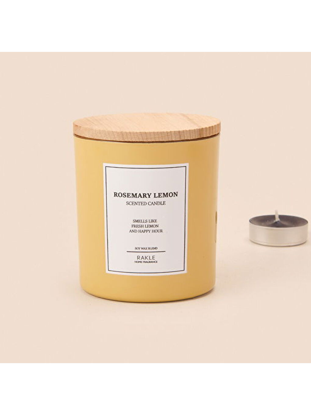 Le Jardin Rosemary Lemon Kokulu Mum - Sarı - 200 gr-1