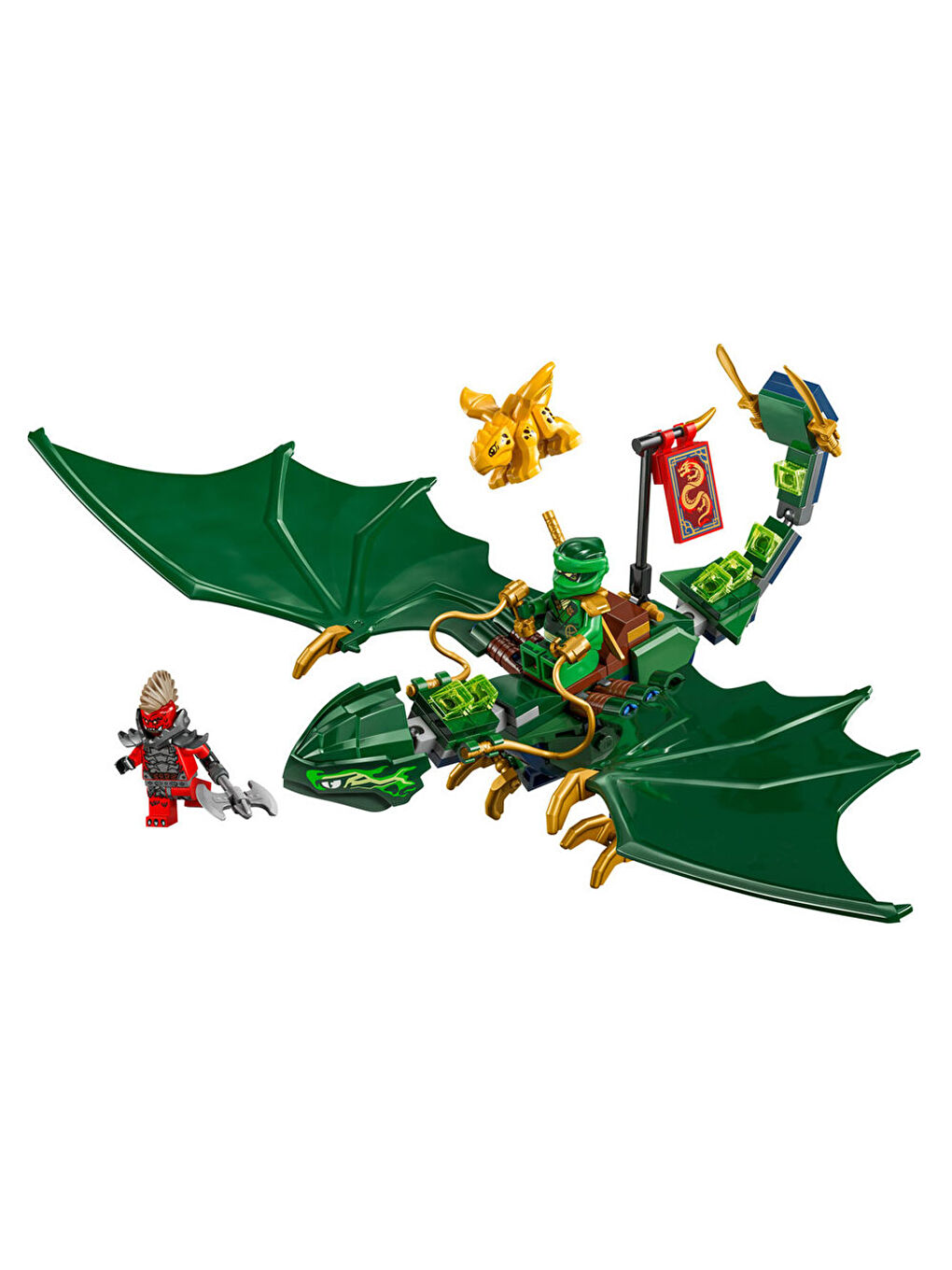 NINJAGO Lloyd un Yeşil Orman Ejderhası 71829-4