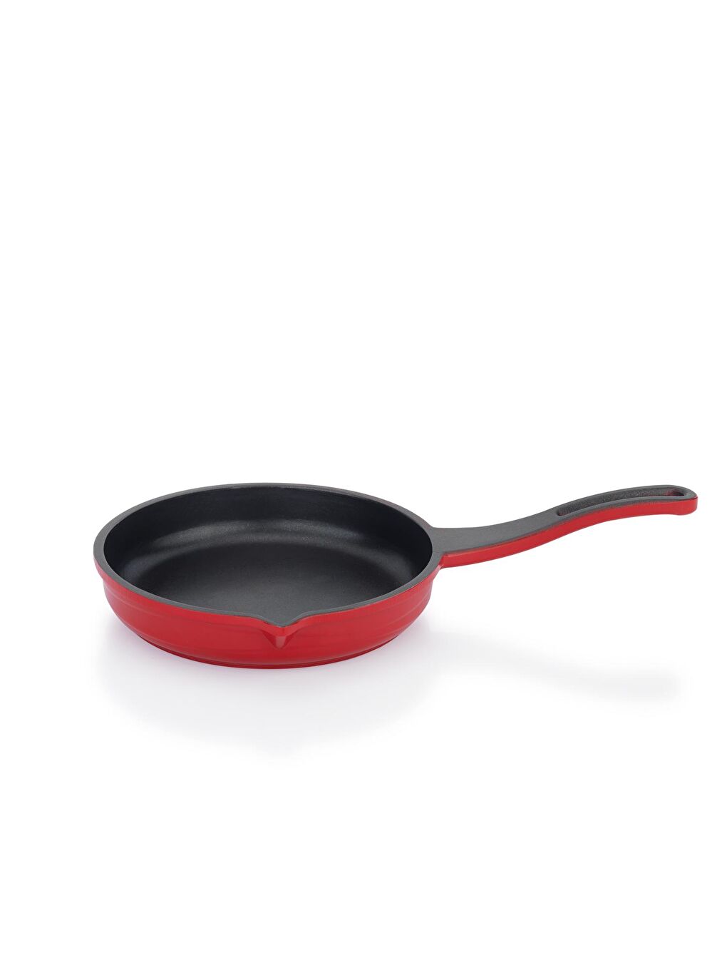 Pro Cast Mini Döküm Tencere Seti 5 Parça-Kırmızı-1