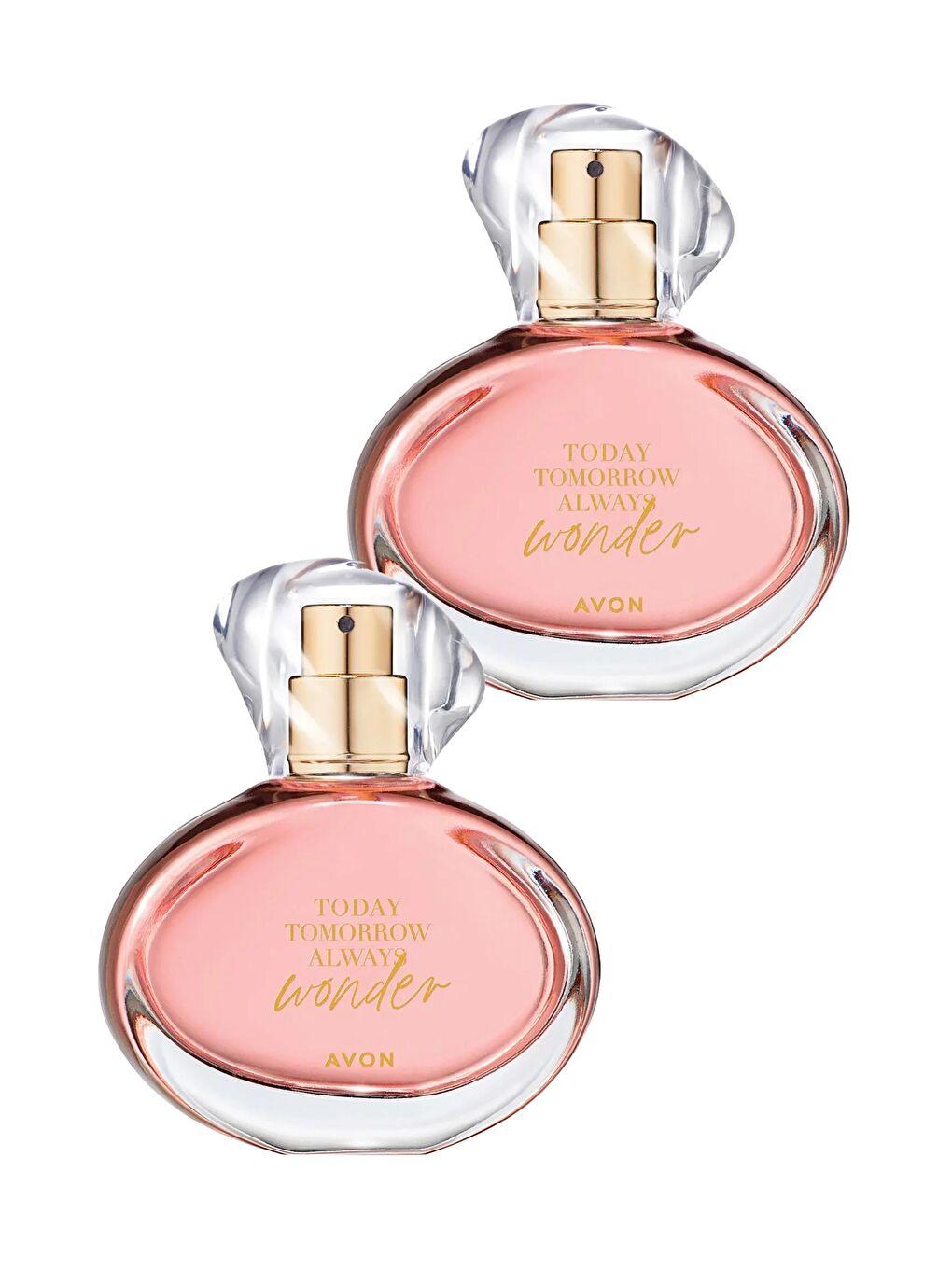 AVON Renksiz TTA Wonder Kadın Parfüm Edp 50 Ml. İkili Set