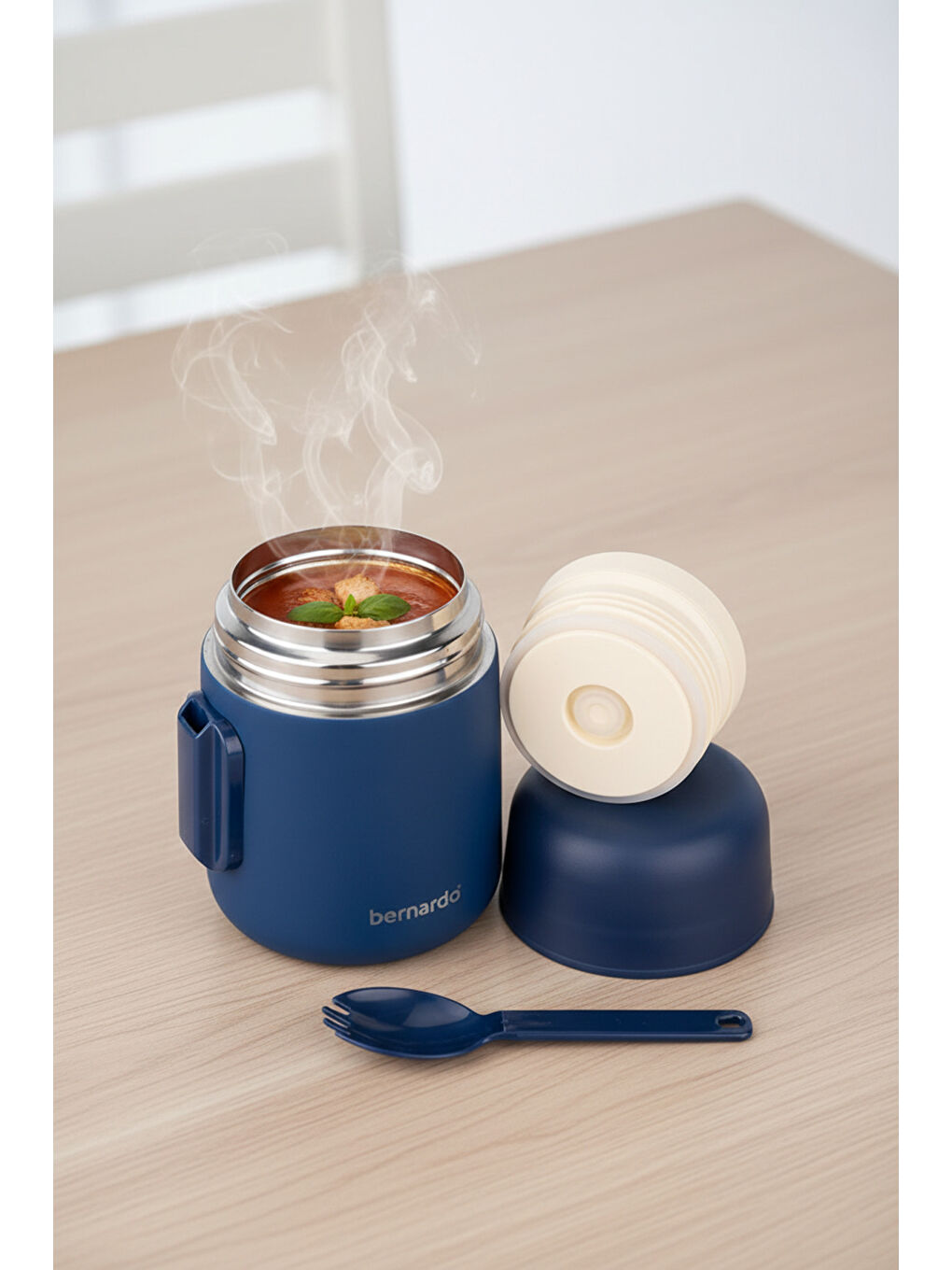 Duo Yemek Termosu 500 ml Lacivert-1