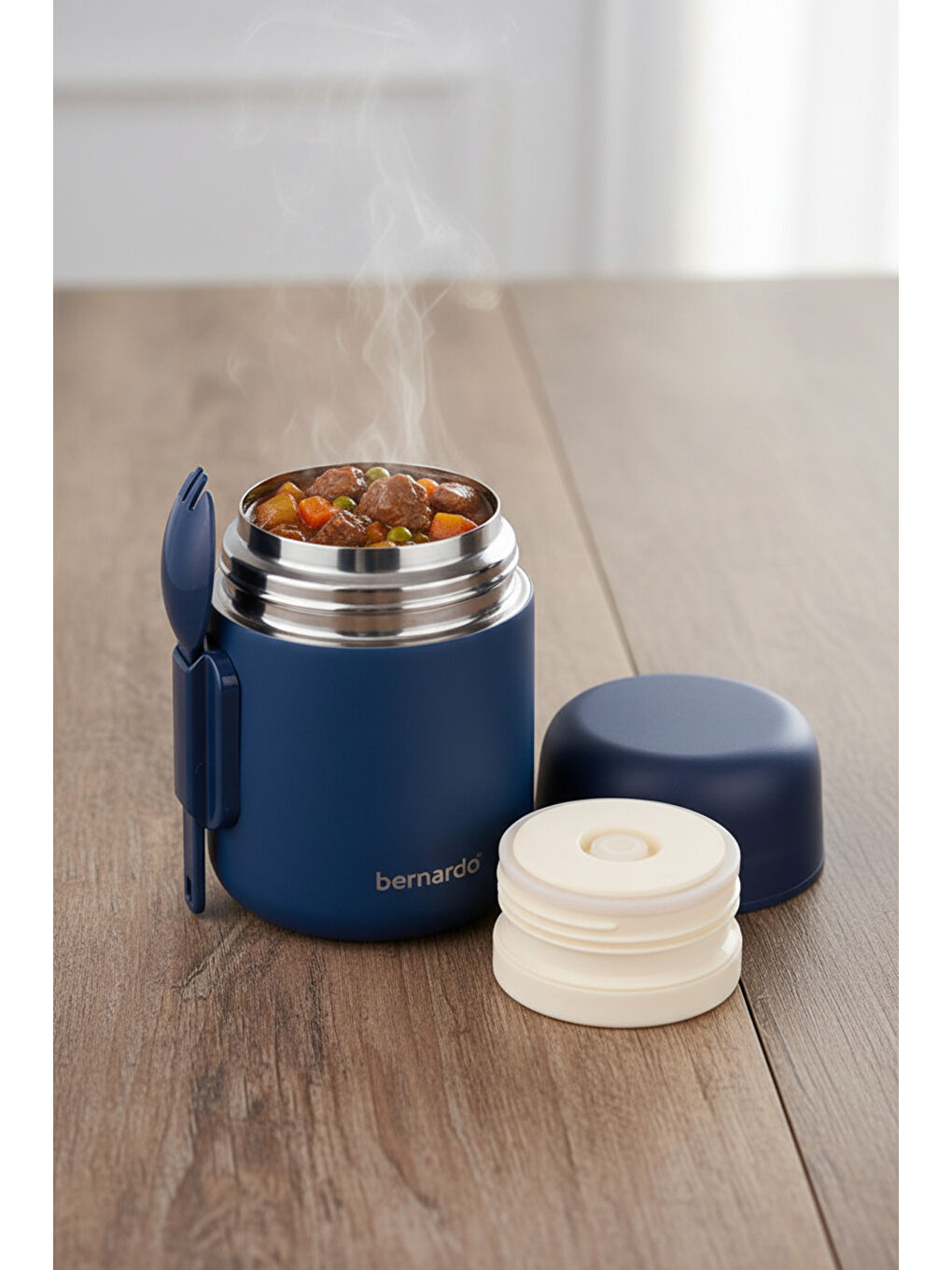 Duo Yemek Termosu 500 ml Lacivert-2