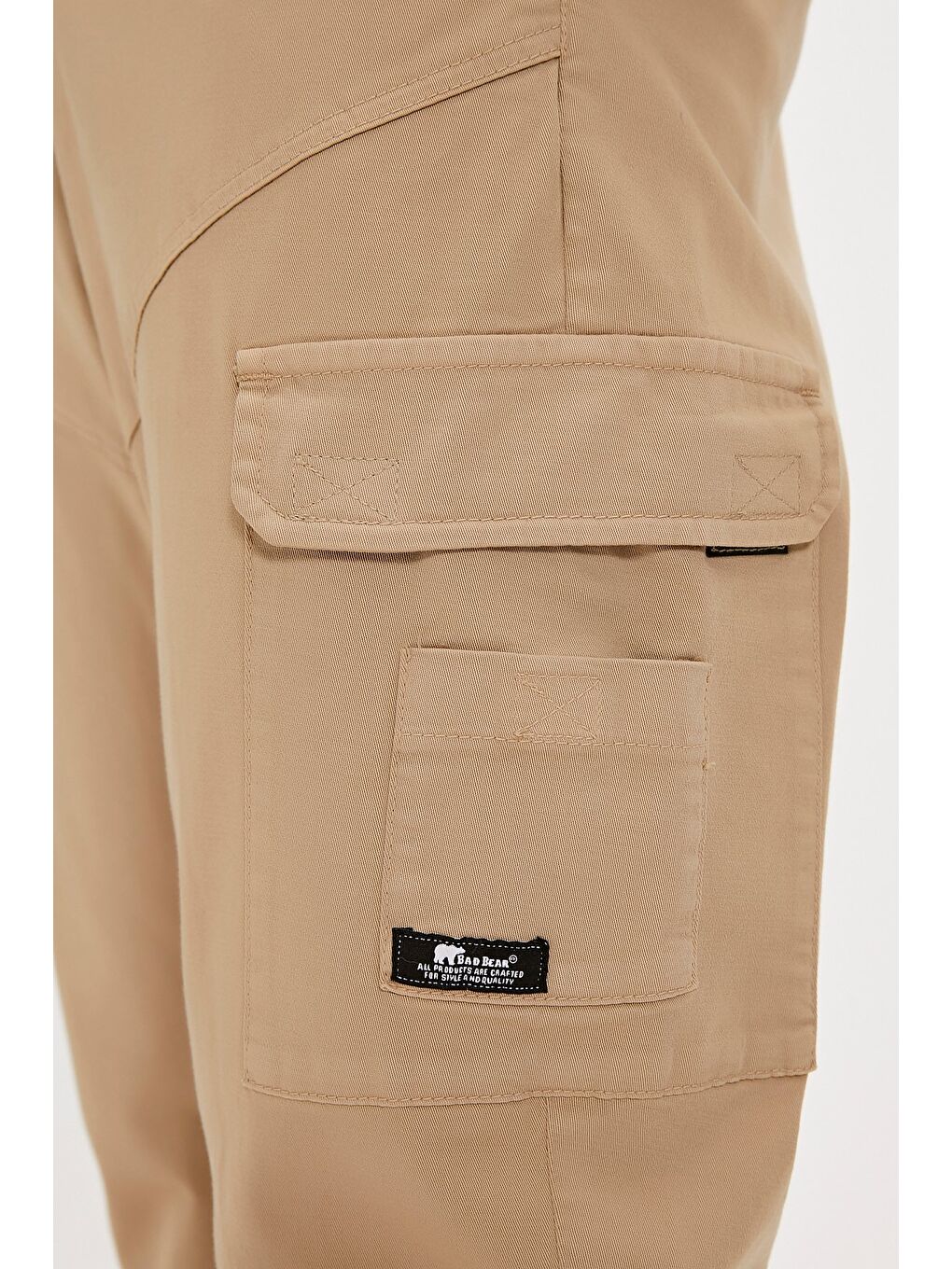 Memphis Bej Kargo Cepli Erkek Pantolon-2