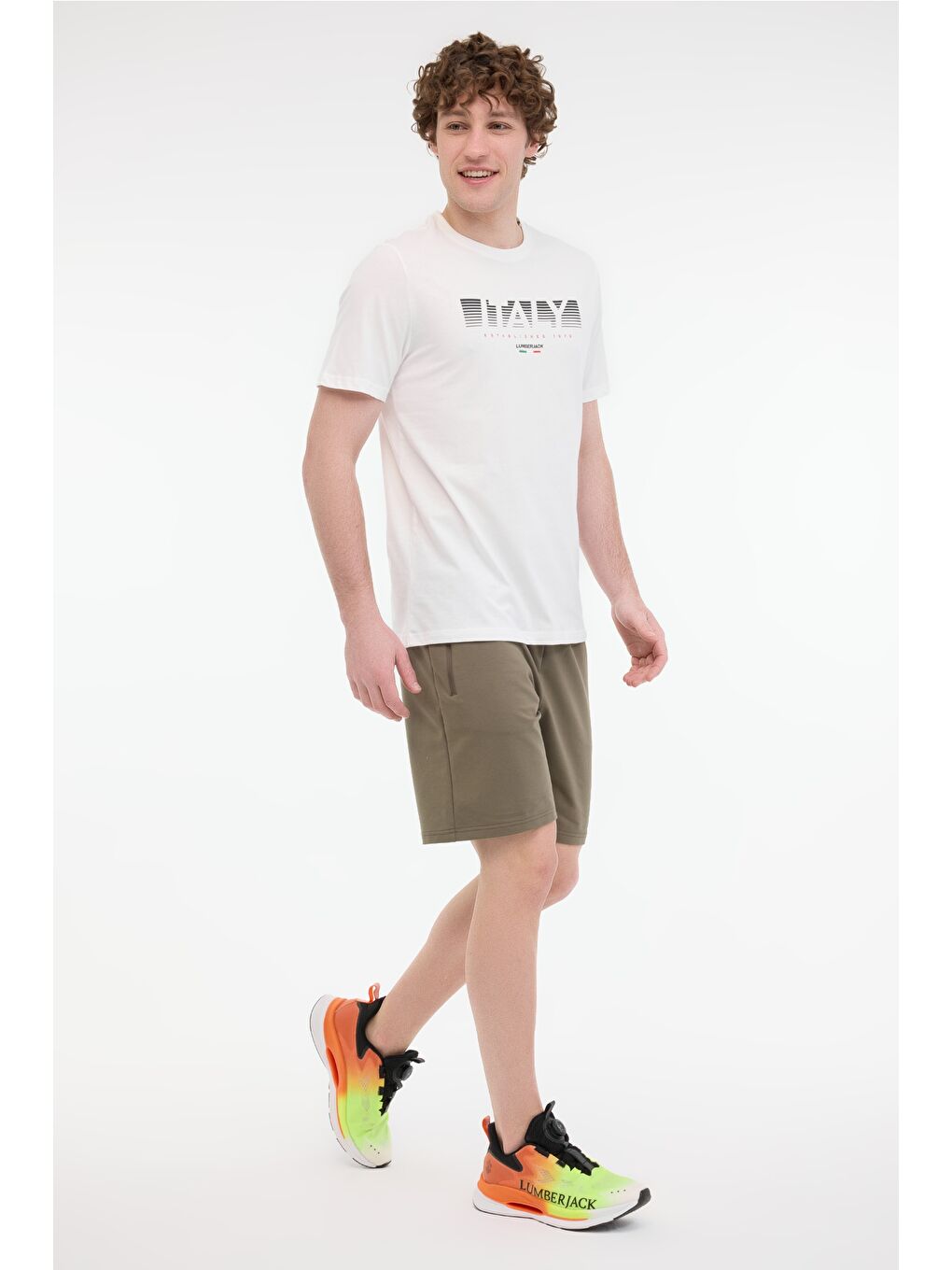 ML RENATO 11ITL1910 5FX Beyaz Erkek Kısa Kol Tişört-2