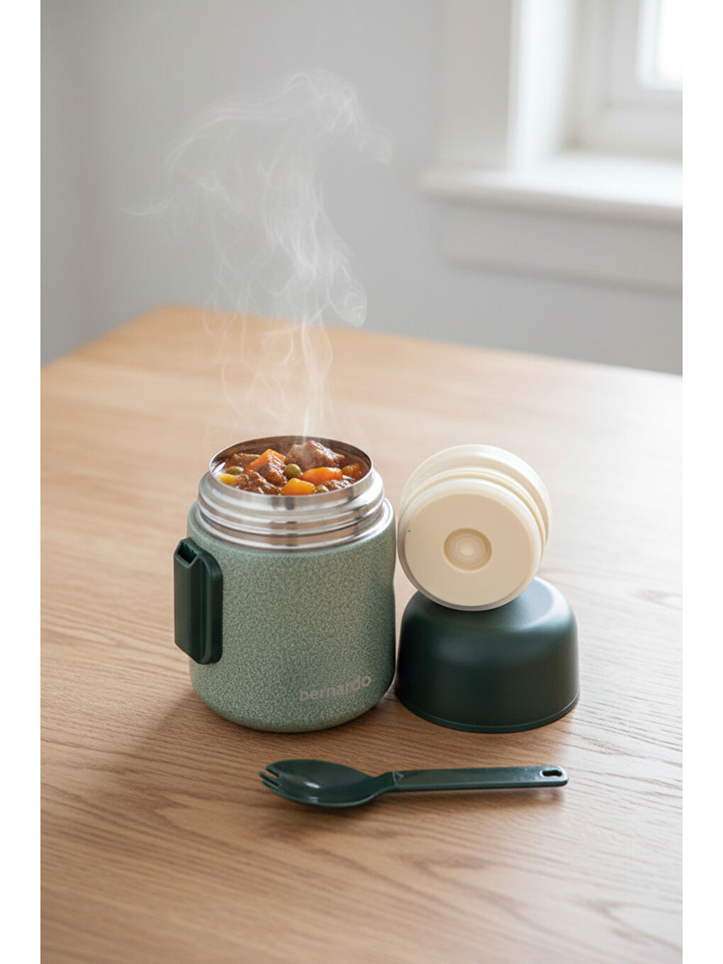 Duo Yemek Termosu 500 ml Yeşil-1