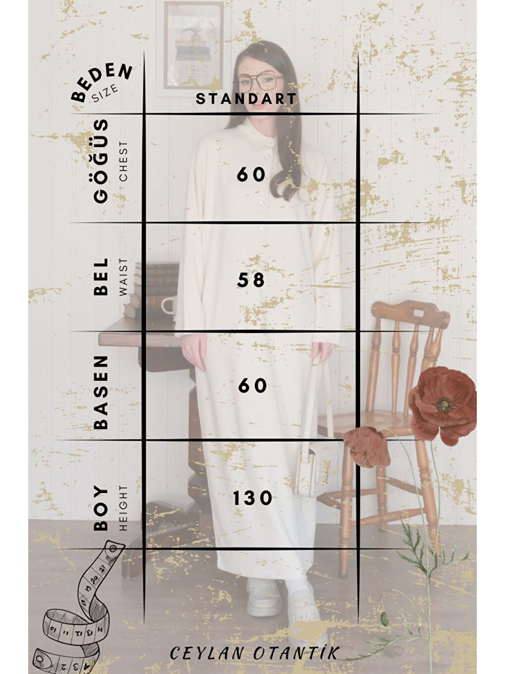 Lacivert Düğme Detay Elbise-7