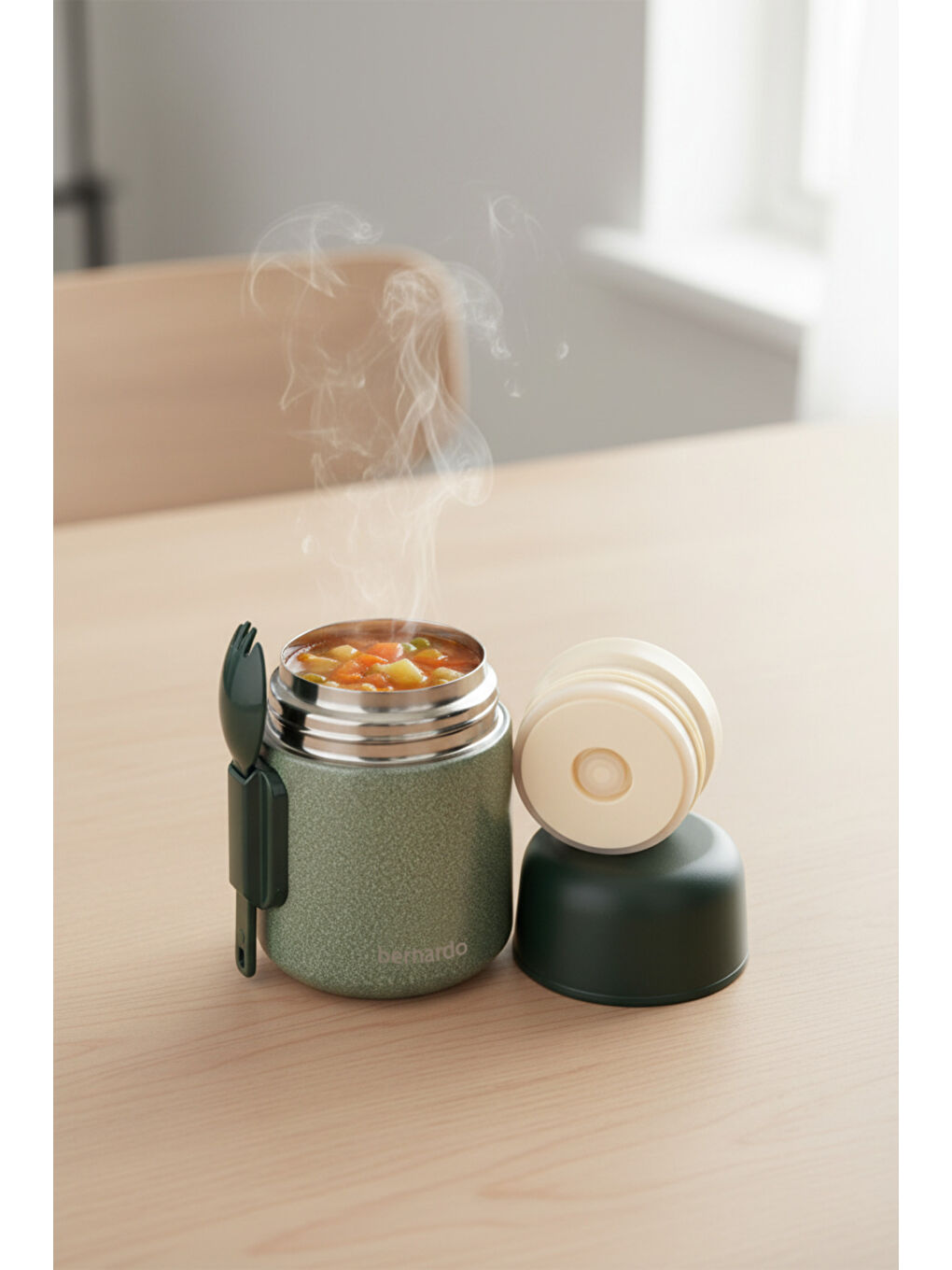 Duo Yemek Termosu 500 ml Yeşil-3