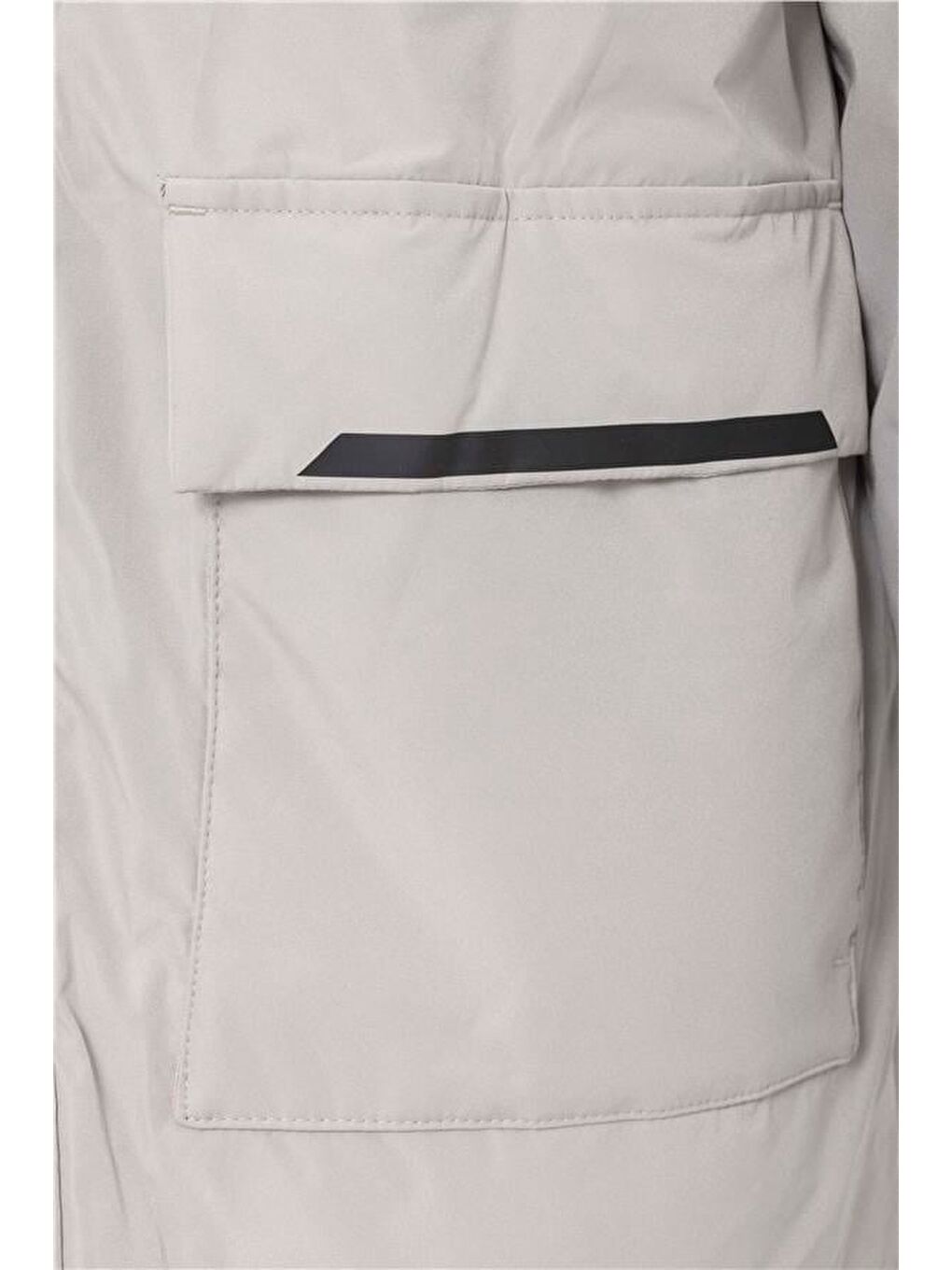 Gri Taş Slim Dolum Mont-1