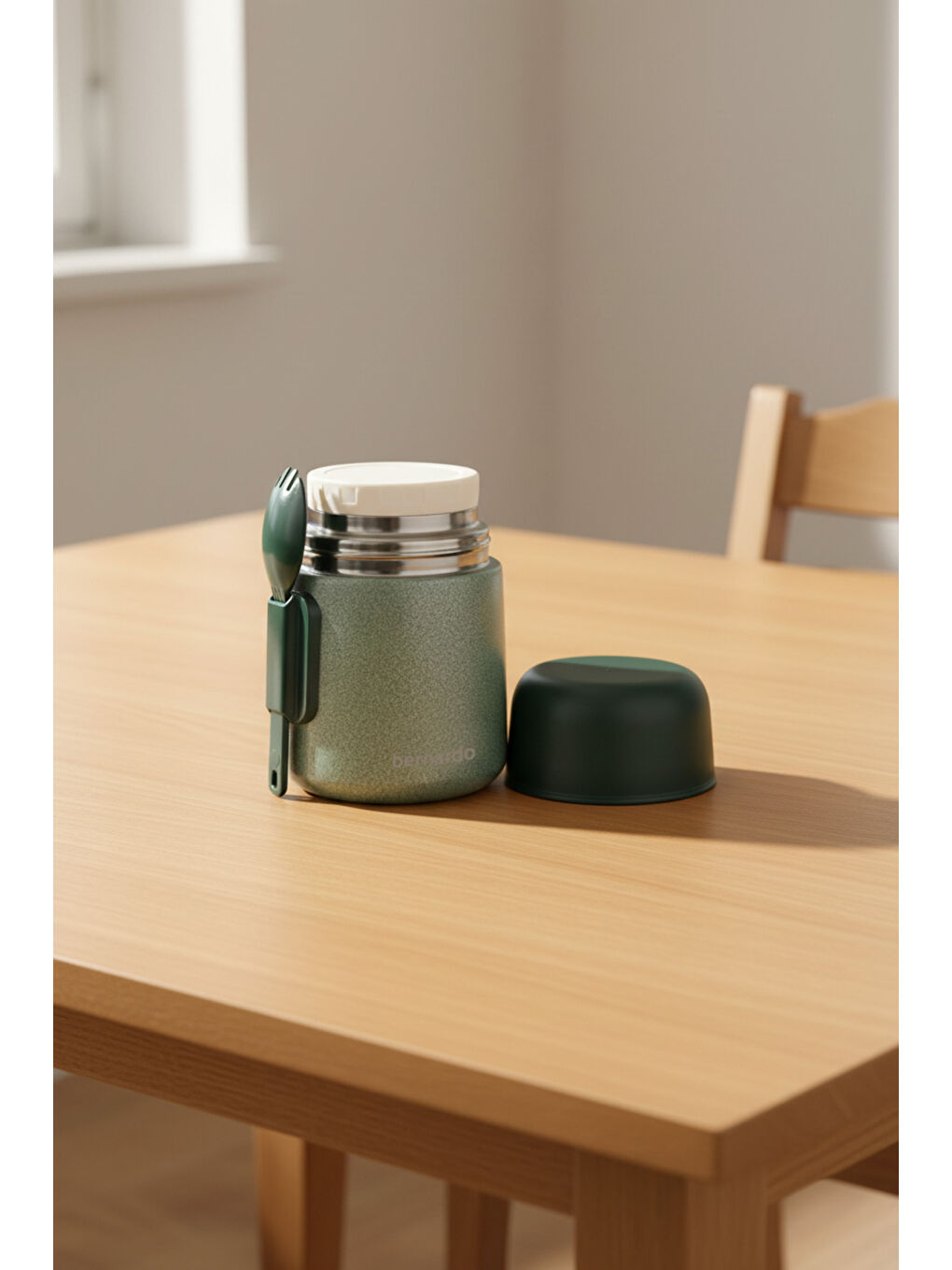Duo Yemek Termosu 500 ml Yeşil-4