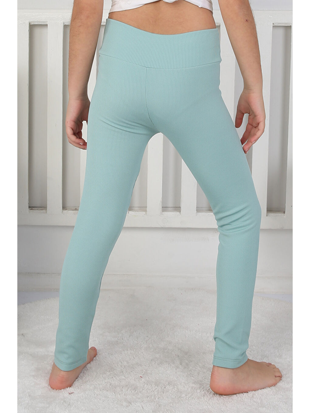 Yeşil Kız Çocuk Mint Kız Çocuk Tayt - 26728-3