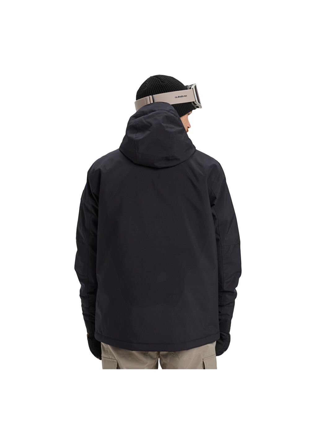 Siyah Morton Erkek Yeşil Snowboard Ceketi Kayak Montu-9