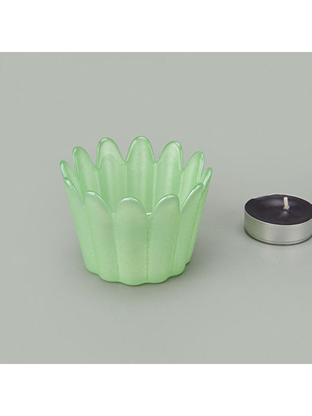 Deco Tulu Mumluk - Yeşil - 9 cm-1