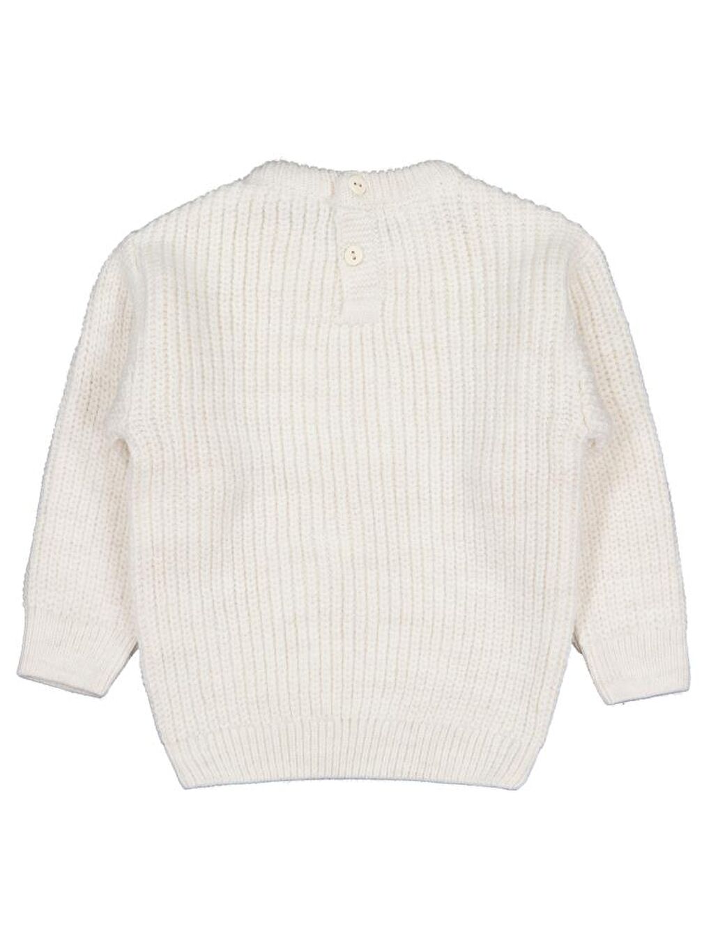 Baby Basic Triko 6-18 Ay Kazak - Bej 6-9 Ay-1