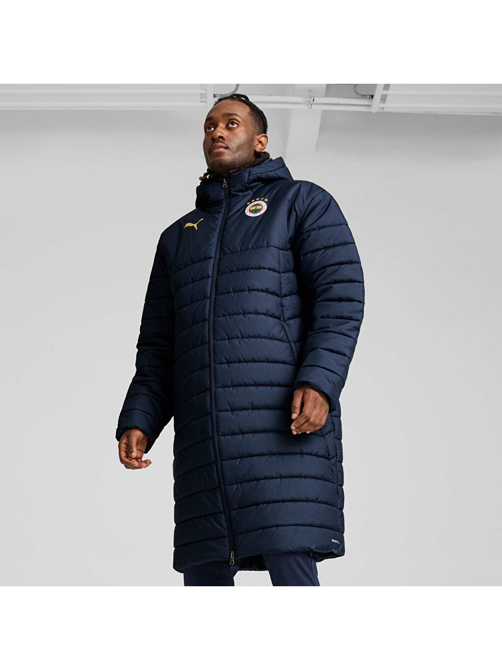 Lacivert Fenerbahçe S.K. Bench Erkek Mont-6