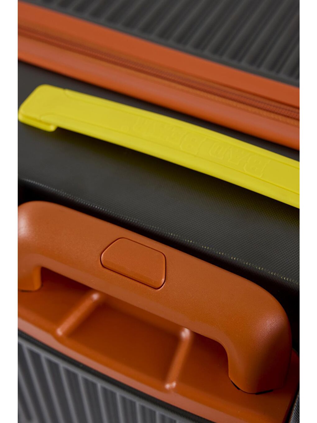 Logo Antrasit Orta Boy Tekerlekli ABS Valiz 64 Lt.-4