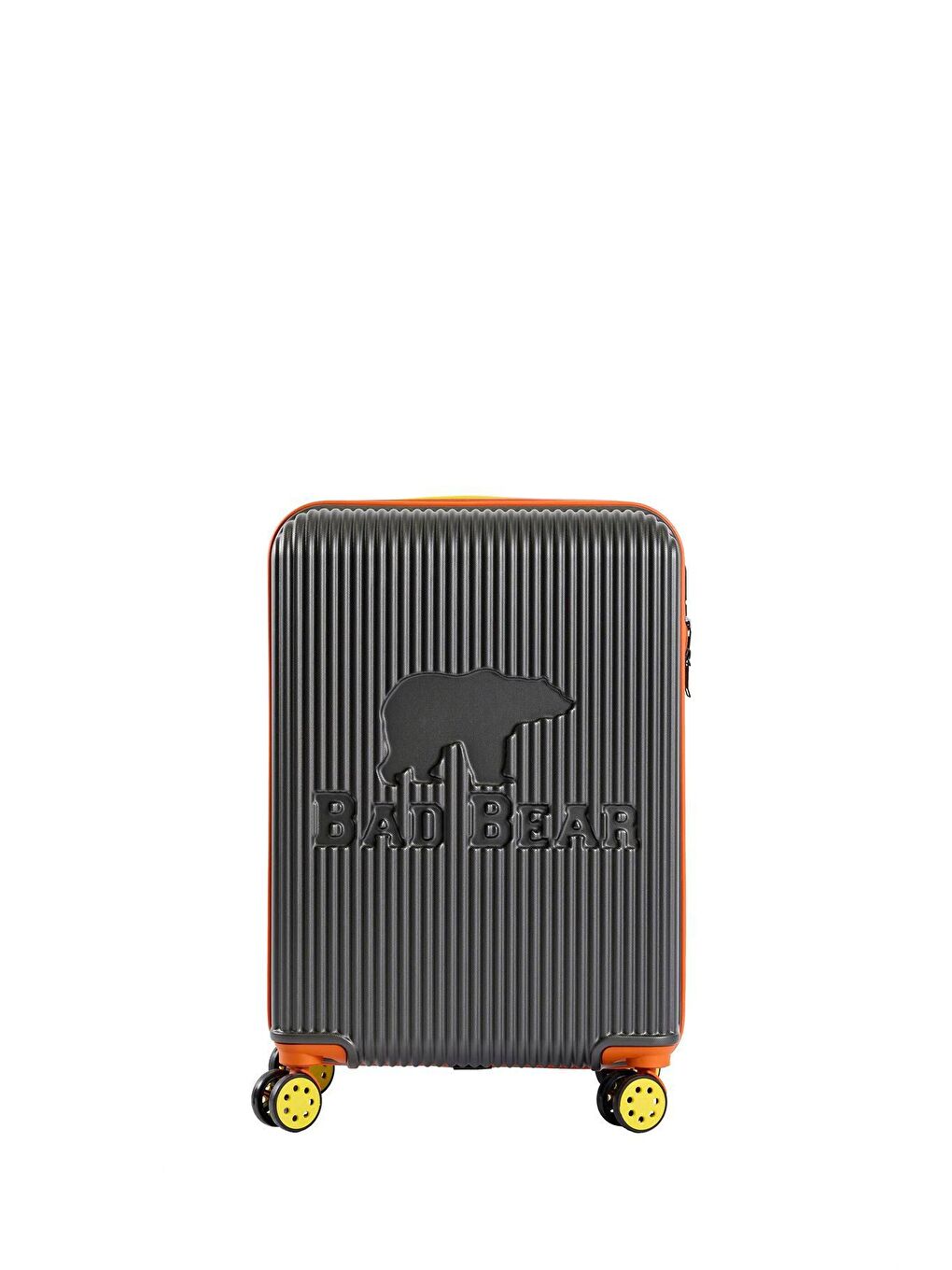 Logo Antrasit Orta Boy Tekerlekli ABS Valiz 64 Lt.-5