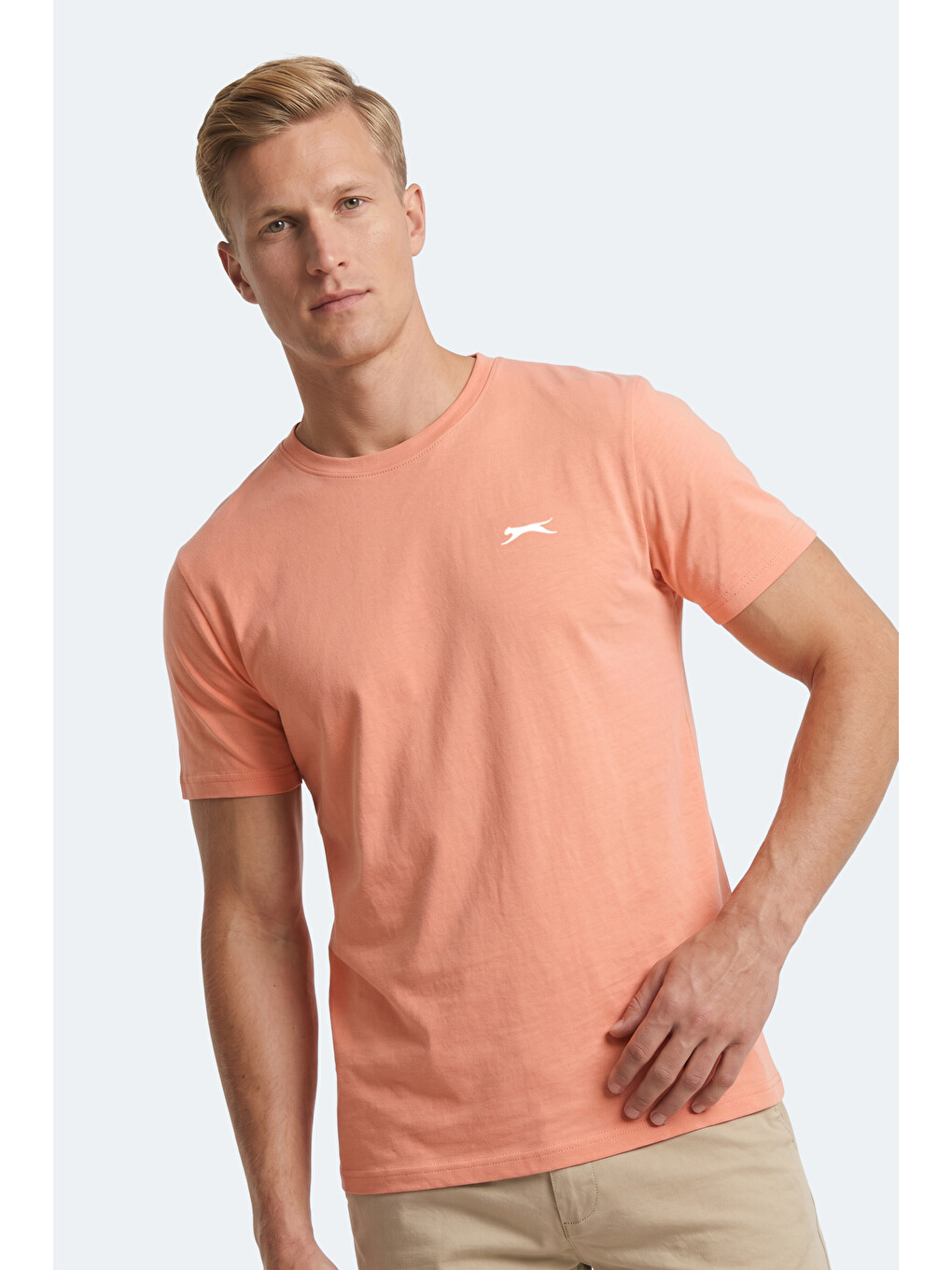Pembe Notron I Erkek Somon Tişört-3