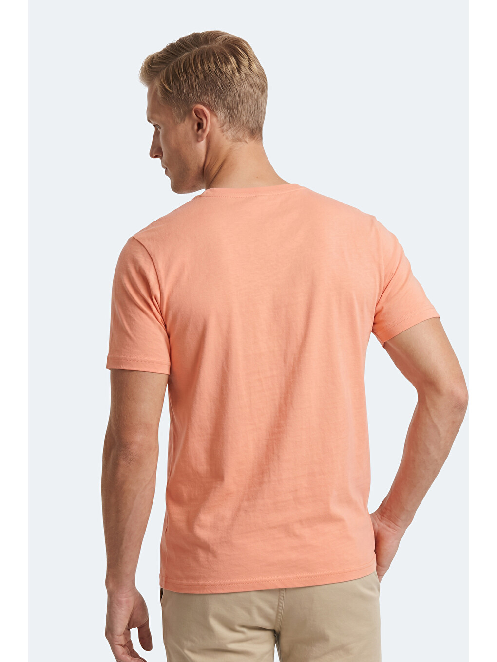 Pembe Notron I Erkek Somon Tişört-4