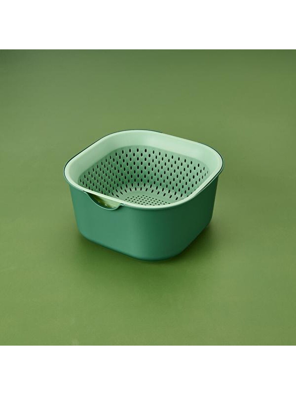 Karışık Tasty 5 Parça Çok Amaçlı Karıştırma Kabı - Yeşil-1