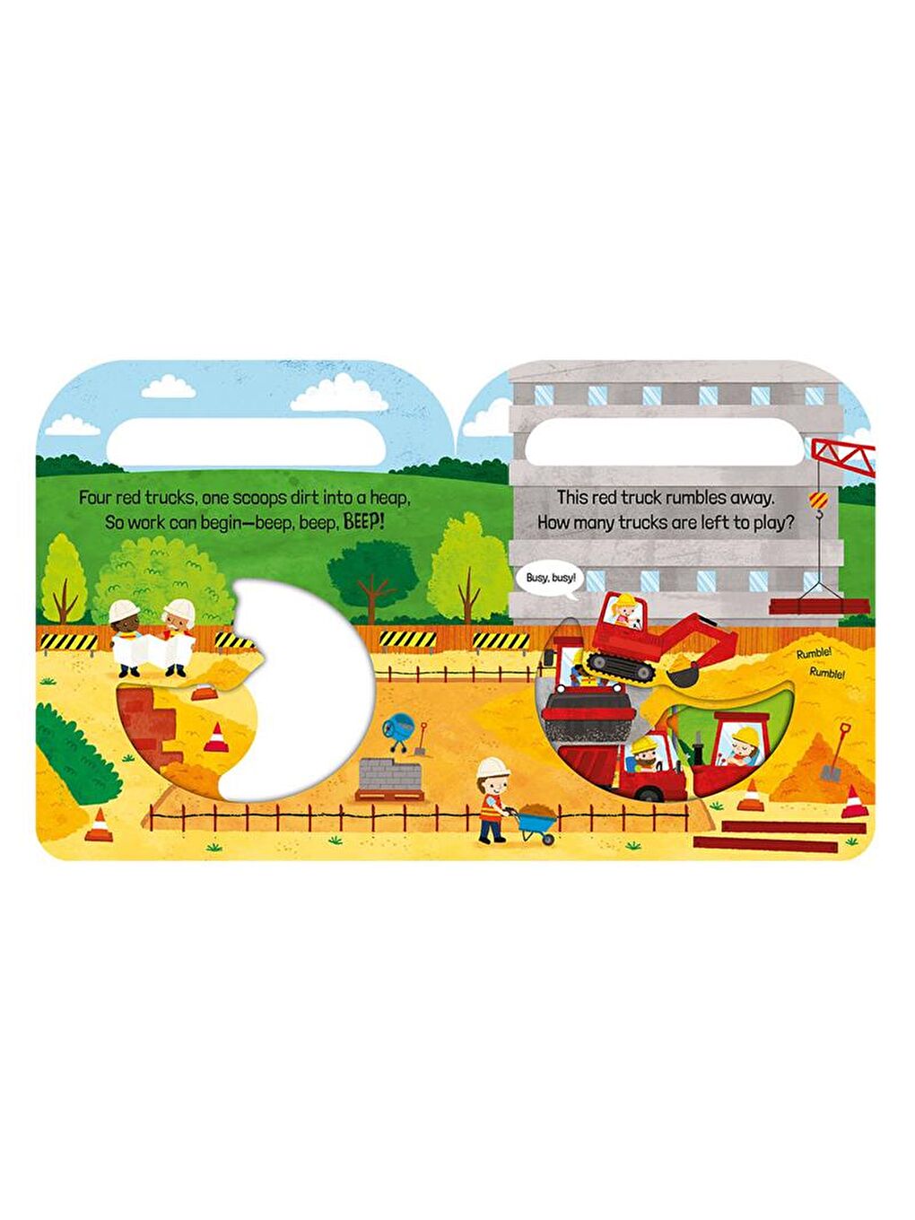 Five Red Trucks - Carry and Count-1