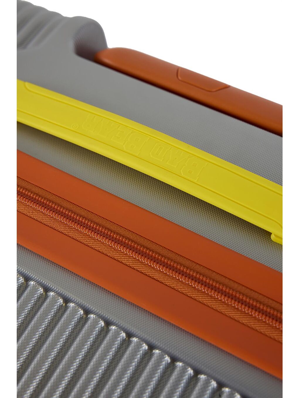 Logo Gri Orta Boy Tekerlekli ABS Valiz 64 Lt.-3