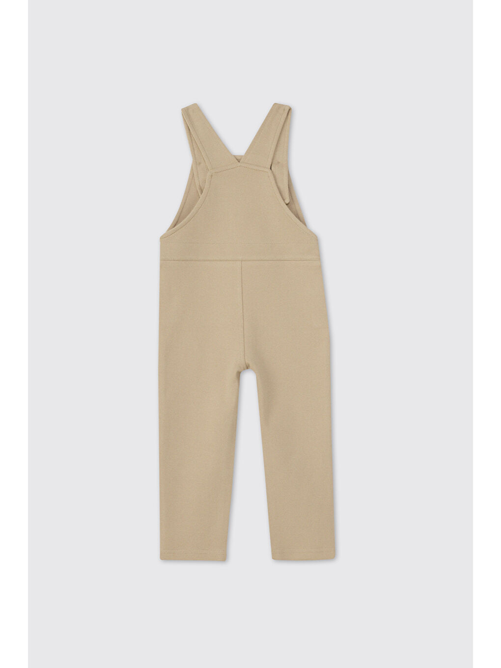 Erkek Bebek Bej Salopet-1